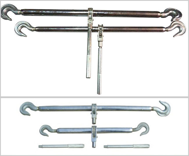 High Strength Transmission Line Stringing Tools Standard Steel Turnbuckle