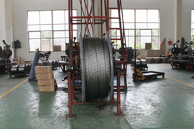 Braided Anti Twist Wire Rope , Flexible Steel Wire Rope With Long Life