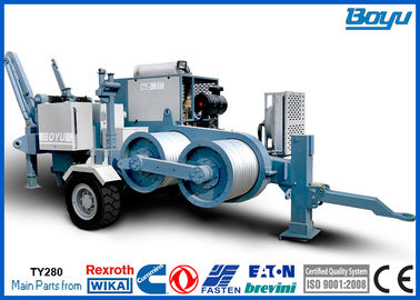 28 Ton Hydraulic Tension Stringing Equipment With High Power 280kN