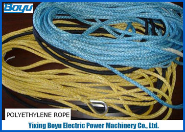 Transmission Line Stringing Tools Accessories Synthetic Fiber Ropes Polyethylenen Ropes Light & High Strength