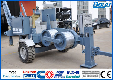 330KV Power Line Stringing Equipment Puller 100kN 10T with American Eton hoisting motor