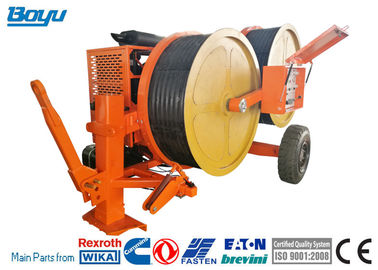 Groove Number 6 Hydraulically Controlled Tensioner Stringing Equipment For Overhead Power Lines