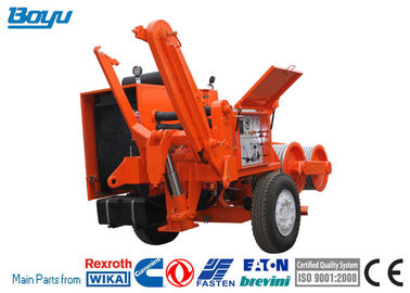 Hydraulic Puller Cable Stringing Equipment TY180 190kN With Cummins Engine