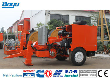 Power Line Stringing Equipment 4-stroke Cycle Diesel Liquid Cooling System Hydraulic Puller