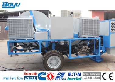 Water Cooling System Max Tension 2x45kN / 1x90kN Hydraulic Pulling Machine
