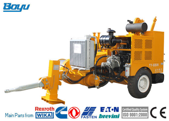 90kN Hydraulic Puller Machine Stringing Equipment For Power Line