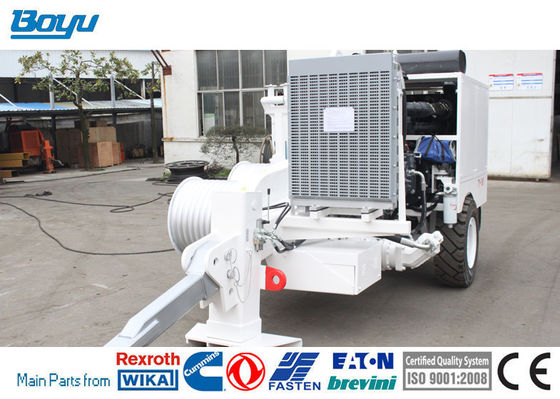 Max Continuous Pull 120kN Stringing Equipment Hydraulic Puller For Overhead Stringing