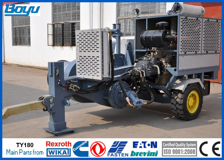 High Voltage Power Line Stringing Equipment TY180 Hydraulic Puller