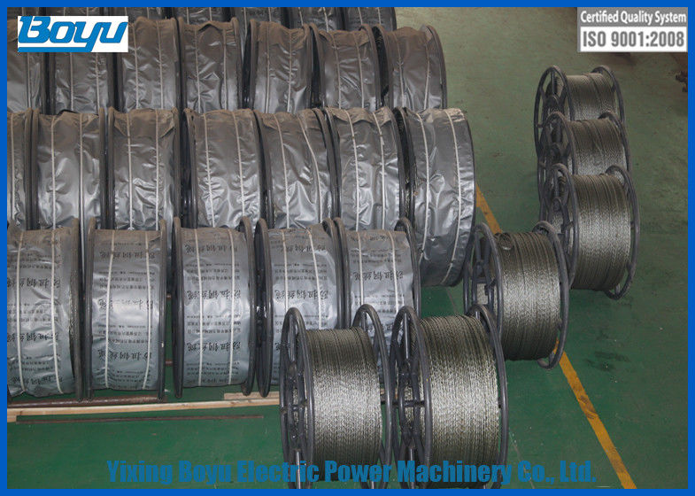 24mm Anti twist wire rope Breaking Load 389kN 18 Strands T25 Structure ...