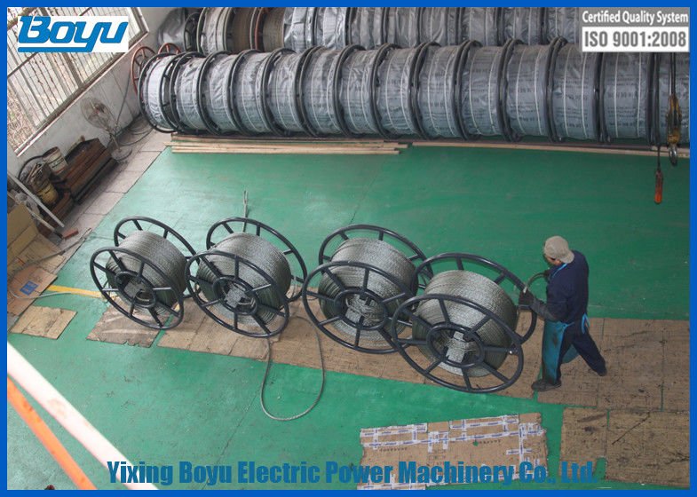 30mm Breakage 540kN T29 Structure Anti twist Galvanized Steel Wire Rope ...