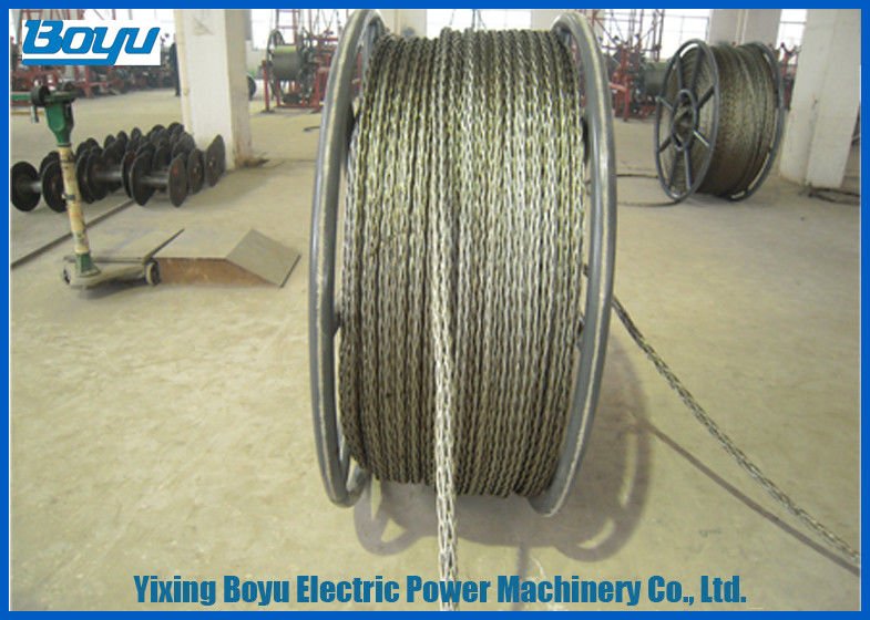 22mm Breakage Tension 320kN Anti twist Wire Rope Galvanized Steel High ...