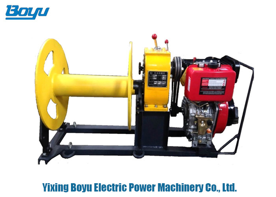 50kN Transmission Line Stringing Tools Cable Pulling Winch