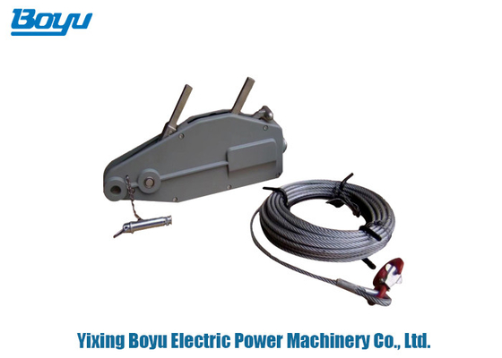 Efficient Manual Winches Overhead Line Stringing Tools Rope Pulling Hoist reliable