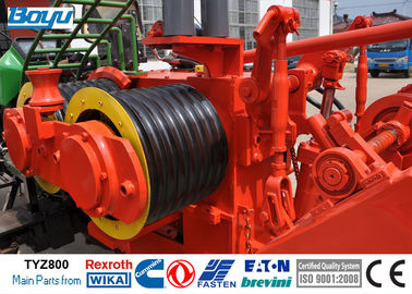 OPGW ADSS Cable Tractor Puller 8t for Overhead Line Equipment with Danfoss Motor, German  Meter & Japan Yuken Valve