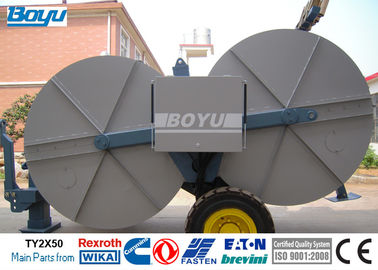 Double Conductors Hydraulic Tension Stringing Force 11Tons Conductor Max Diameter 40mm Two Hydraulic System Separated