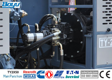 Double Conductors Hydraulic Tension Stringing Force 11Tons Conductor Max Diameter 40mm Two Hydraulic System Separated