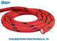 High Strength Nylon / Polyester Safety Rope Outdoor Climbing Ropes 8mm Diameter