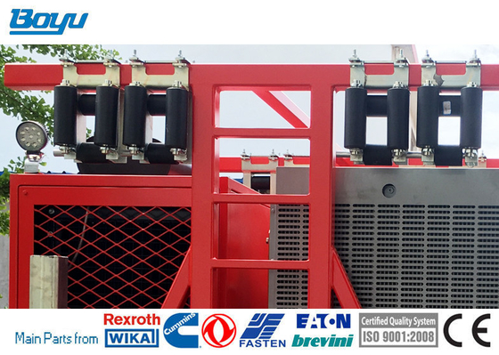 Tension Stringing Equipment TY2x70IV Hydraulic Conductor Tensioner For Transmission Line