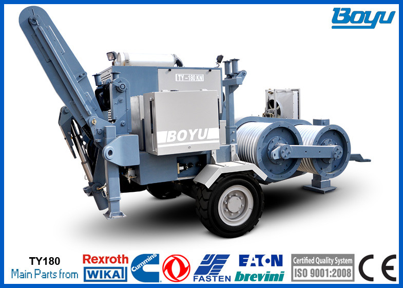 Transmission Line Stringing Rig 18 Tons Transmission Line Stringing Equipment