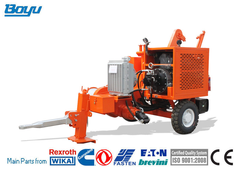 Hydraulic Puller Transmission Line Stringing Equipment Max Intermittent ...