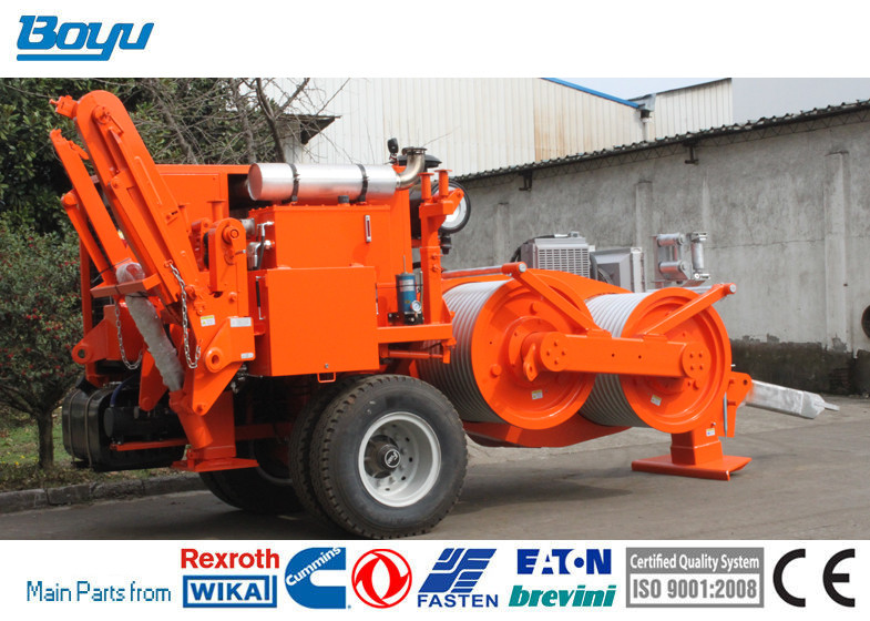 TY280 Power Line Stringing Equipment 4- Bundle Conductor Cable Pulling ...
