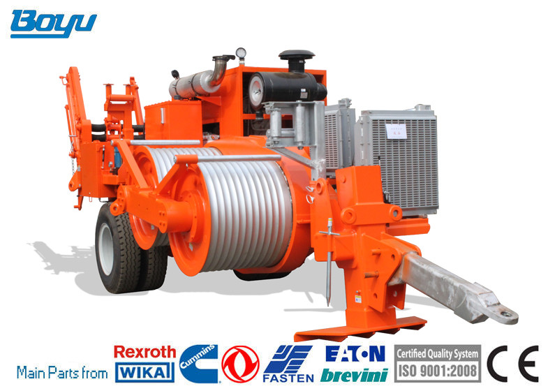 TY160 Transmission Line Stringing Equipment Hydraulic Puller Max ...