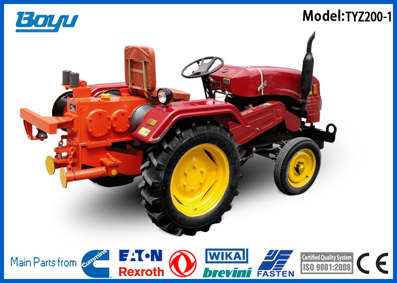 Tractor Pulling Machine for Tower Erection Goods Lifting Max Pulling Force 41kN Groove Number 6