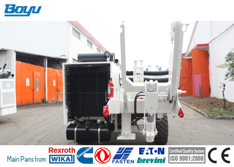 Power Line Stringing Equipment Hydraulic Puller For Transmission Line ...