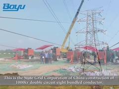 Transmission Line Stringing Equipment Construction Project