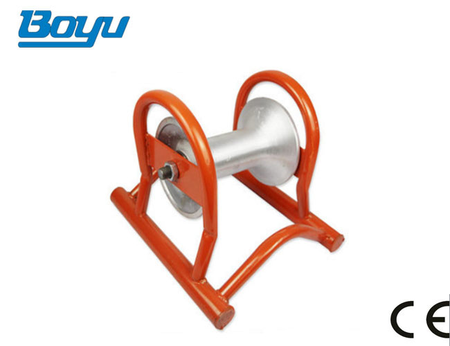 String Cable Block Tensioner Nylon Bundled Conductor At Tower Pulley Roller