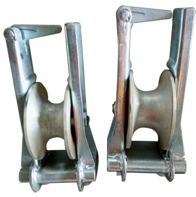 Aluminum Crossarm Mounted Transmission Line Stringing Tools Stringing